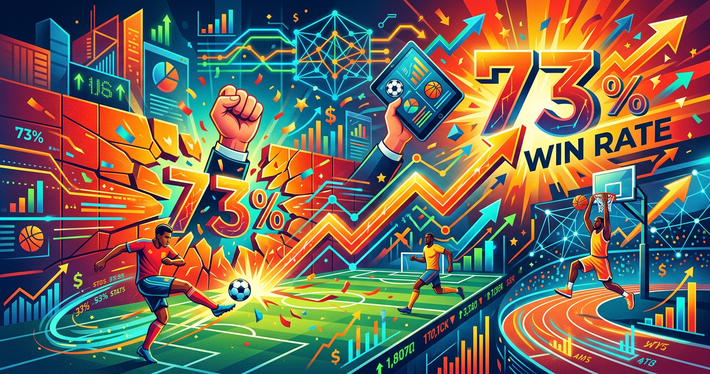 AI Sports Betting Models Break Through 73% Win Rate Barrier