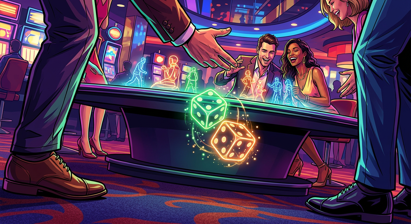 Casino Floor Hologram Tables Launch at Vegas Giants