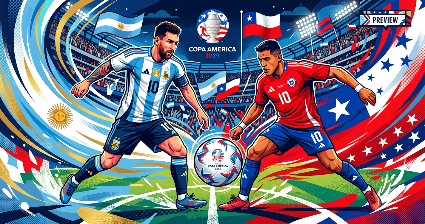 Copa America 2024 Betting: Argentina vs Chile Preview