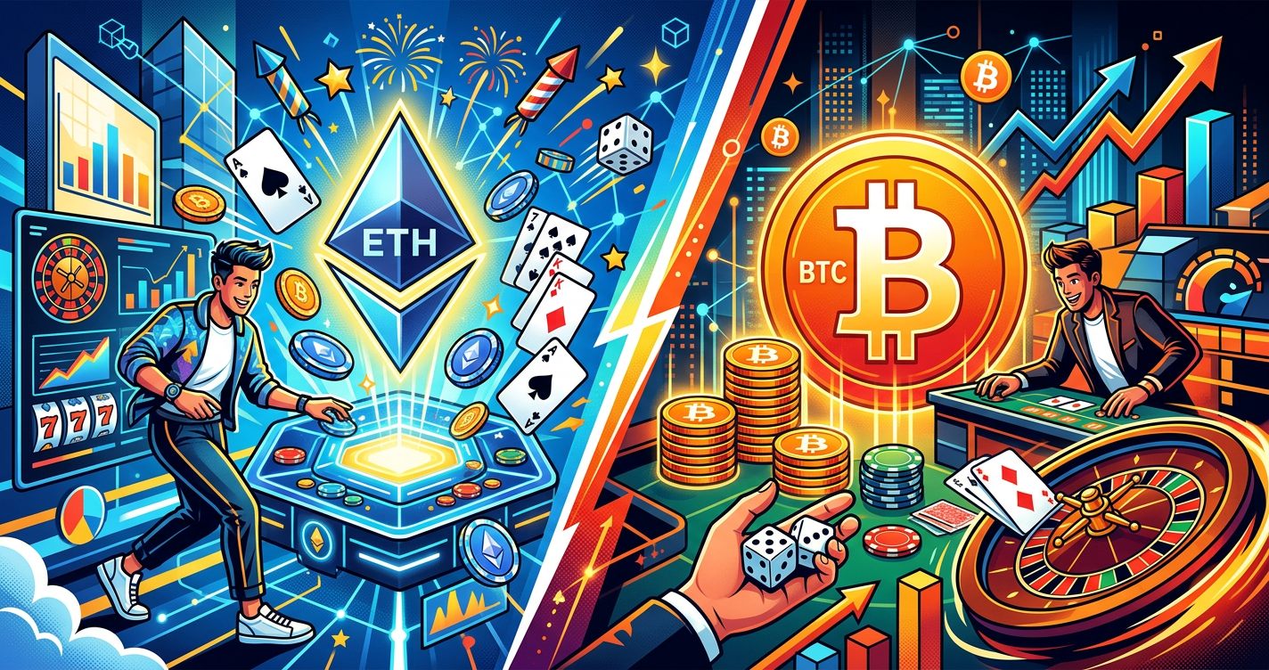 ETH vs BTC for Gambling: Which Crypto to Use?