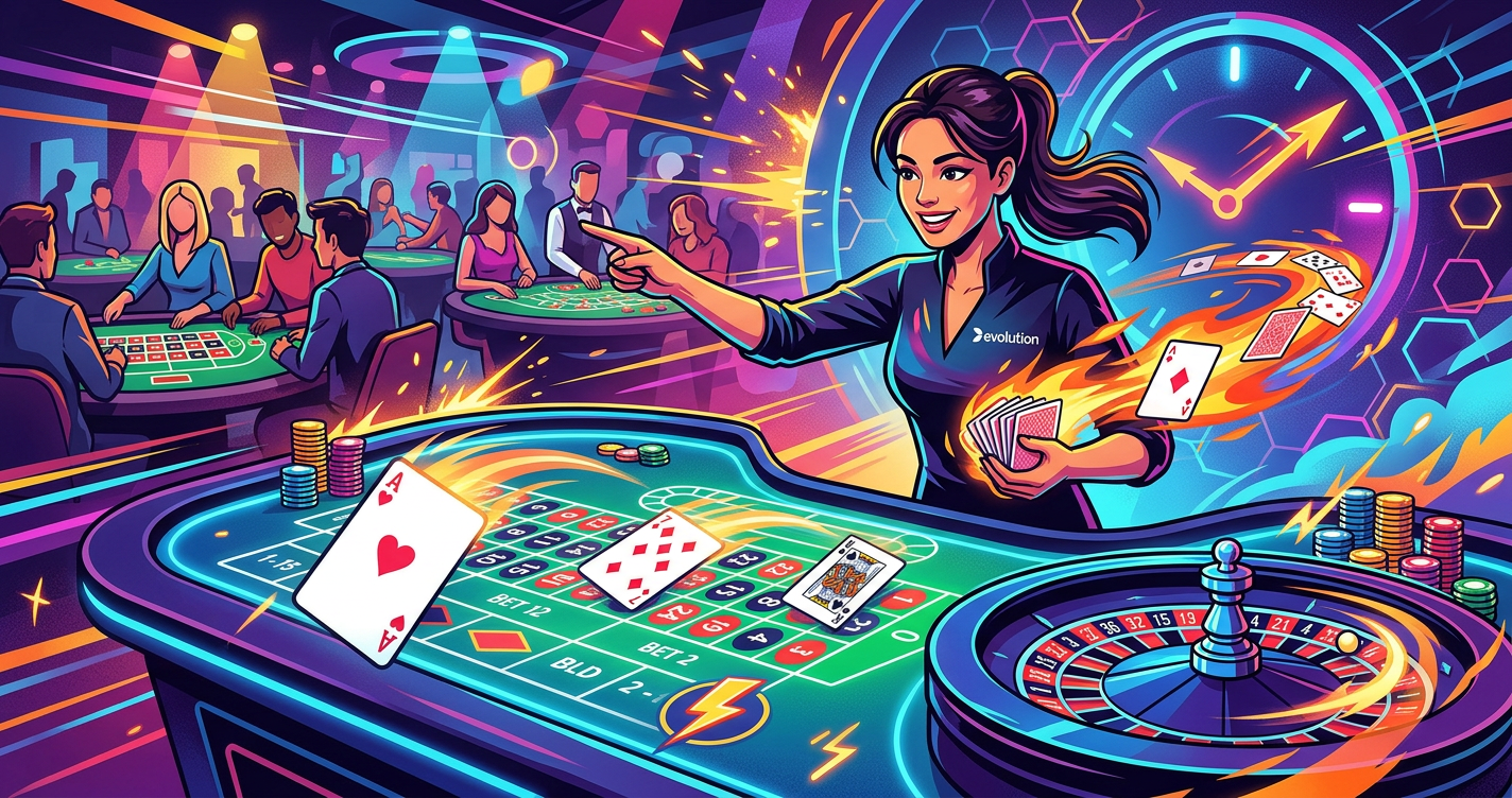 Evolution Gaming's New Speed Tables: Faster Live Casino Play