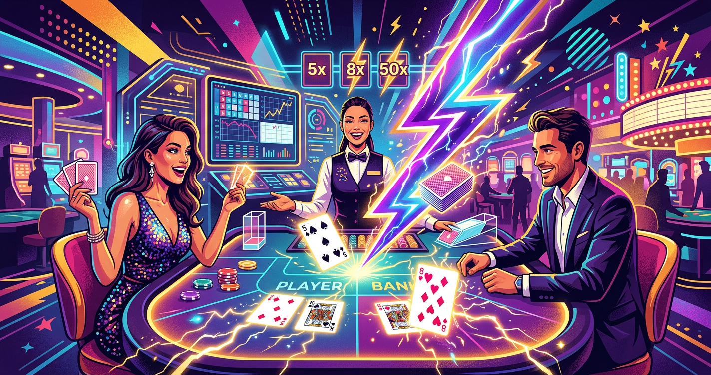 Evolution Gaming's Lightning Baccarat: Features & Strategy