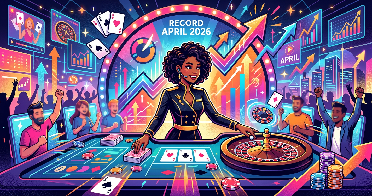 Live Casino Games Hit Record April 2026 Popularity