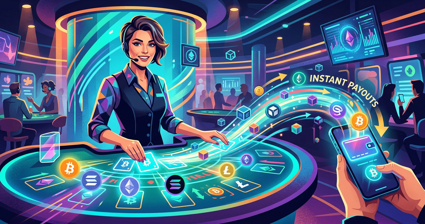 Live Dealer Crypto Tables: Instant Blockchain Payouts