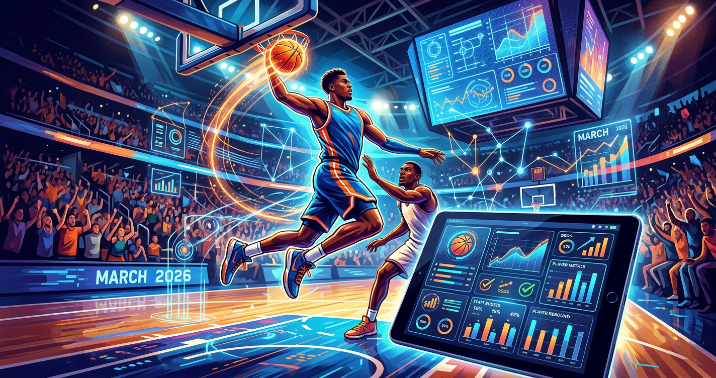 March Madness Prop Bets 2026: AI-Driven Player Stats Boom