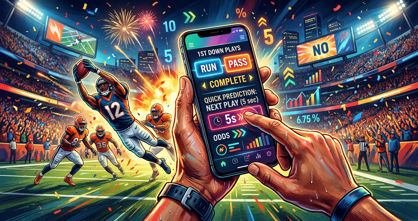 Micro-Market Betting: 5-Second NFL Play Predictions