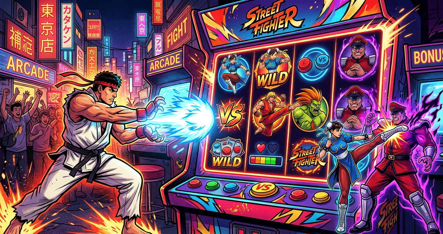 NetEnt's Street Fighter Slot: New Fighting Game Release