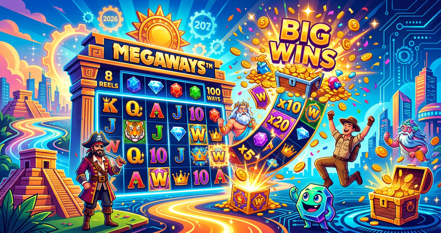 Pragmatic Play Megaways Slots April 2026: Big Wins & Features