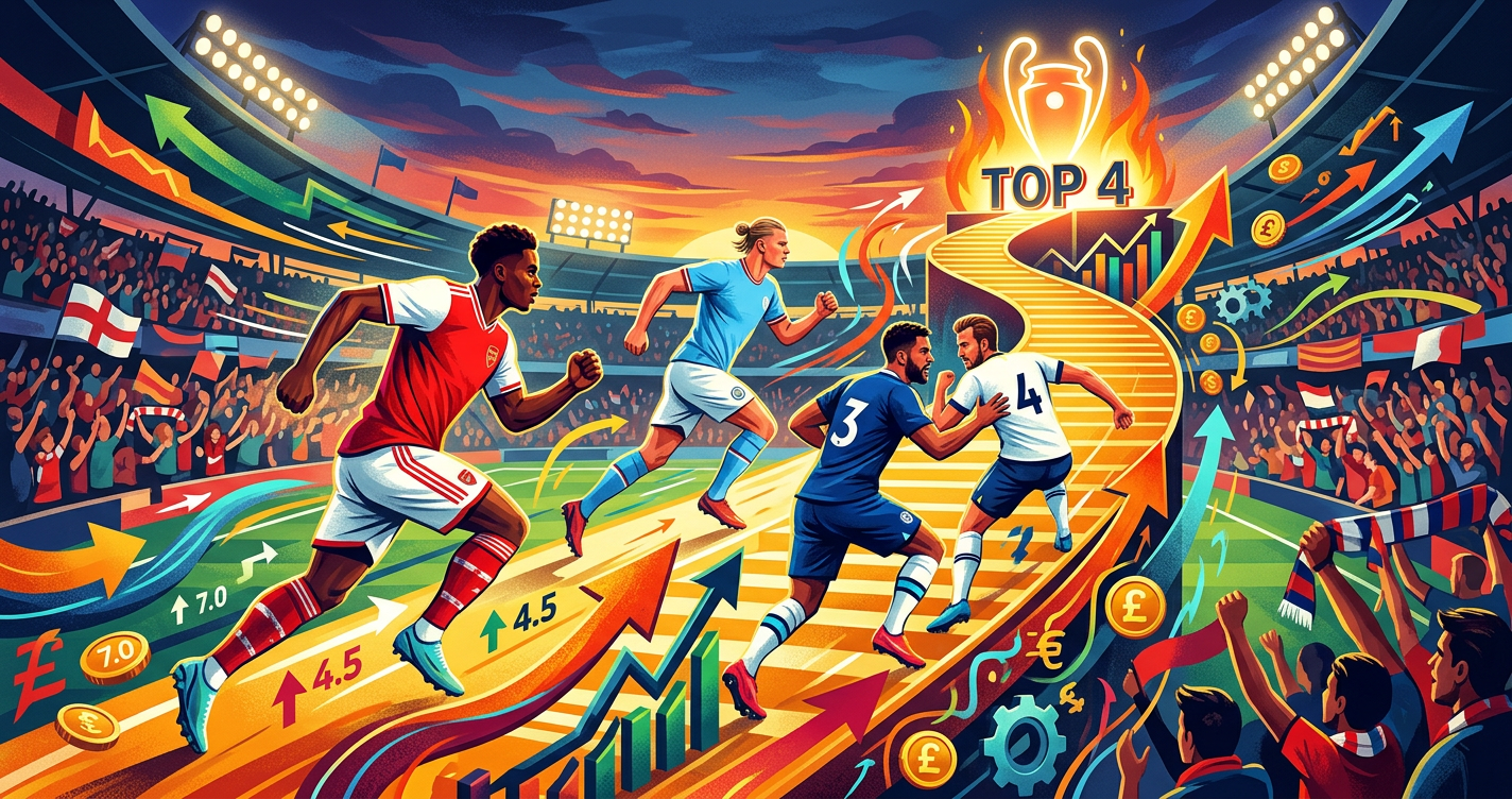 Premier League Top 4 Race: Best Betting Value April 2026