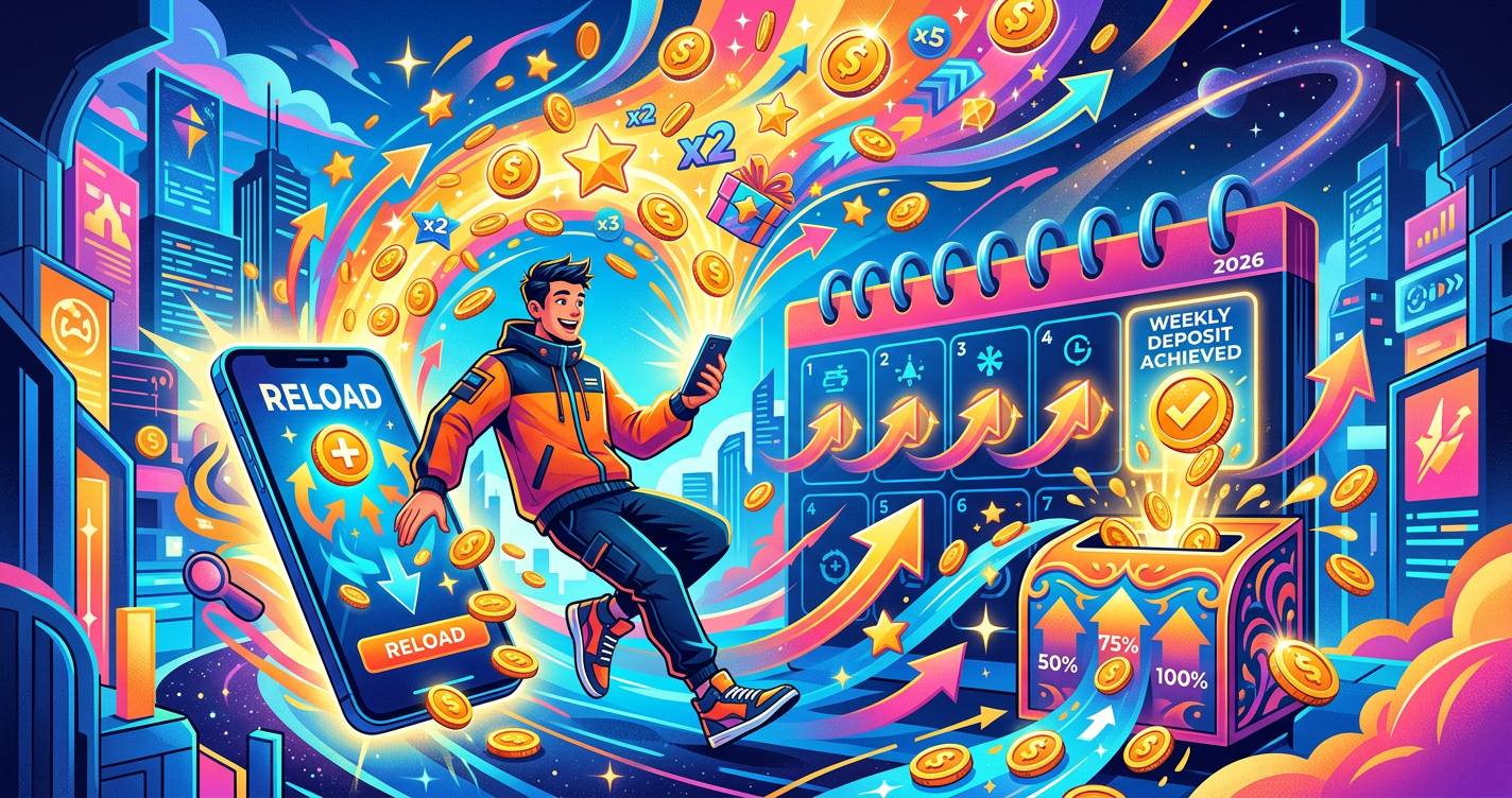 Reload Bonus Guide 2026: Maximize Weekly Deposit Rewards