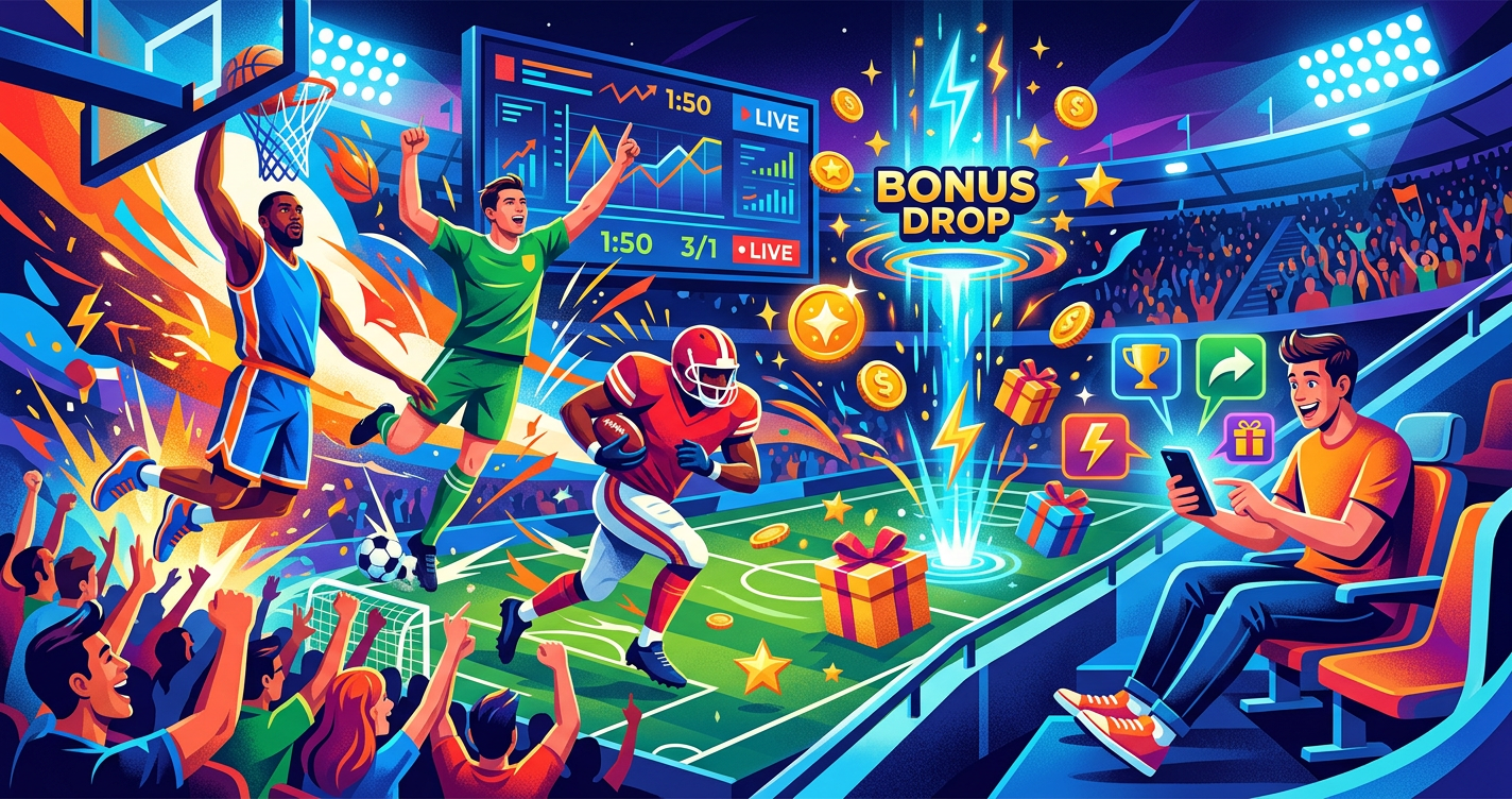 Sports Bonus Drops: Live Wagering Promotions Explained