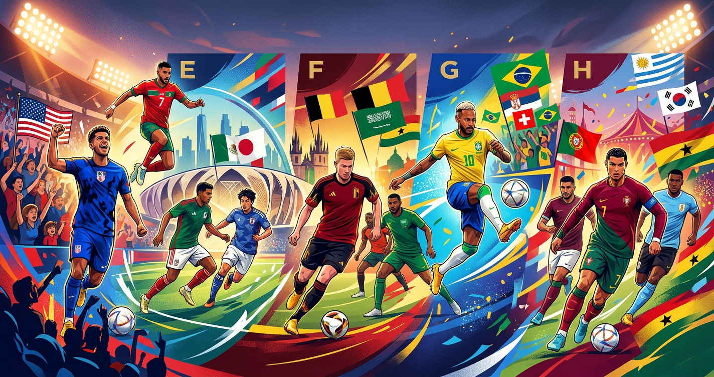 World Cup 2026 Group Previews: Groups E Through H